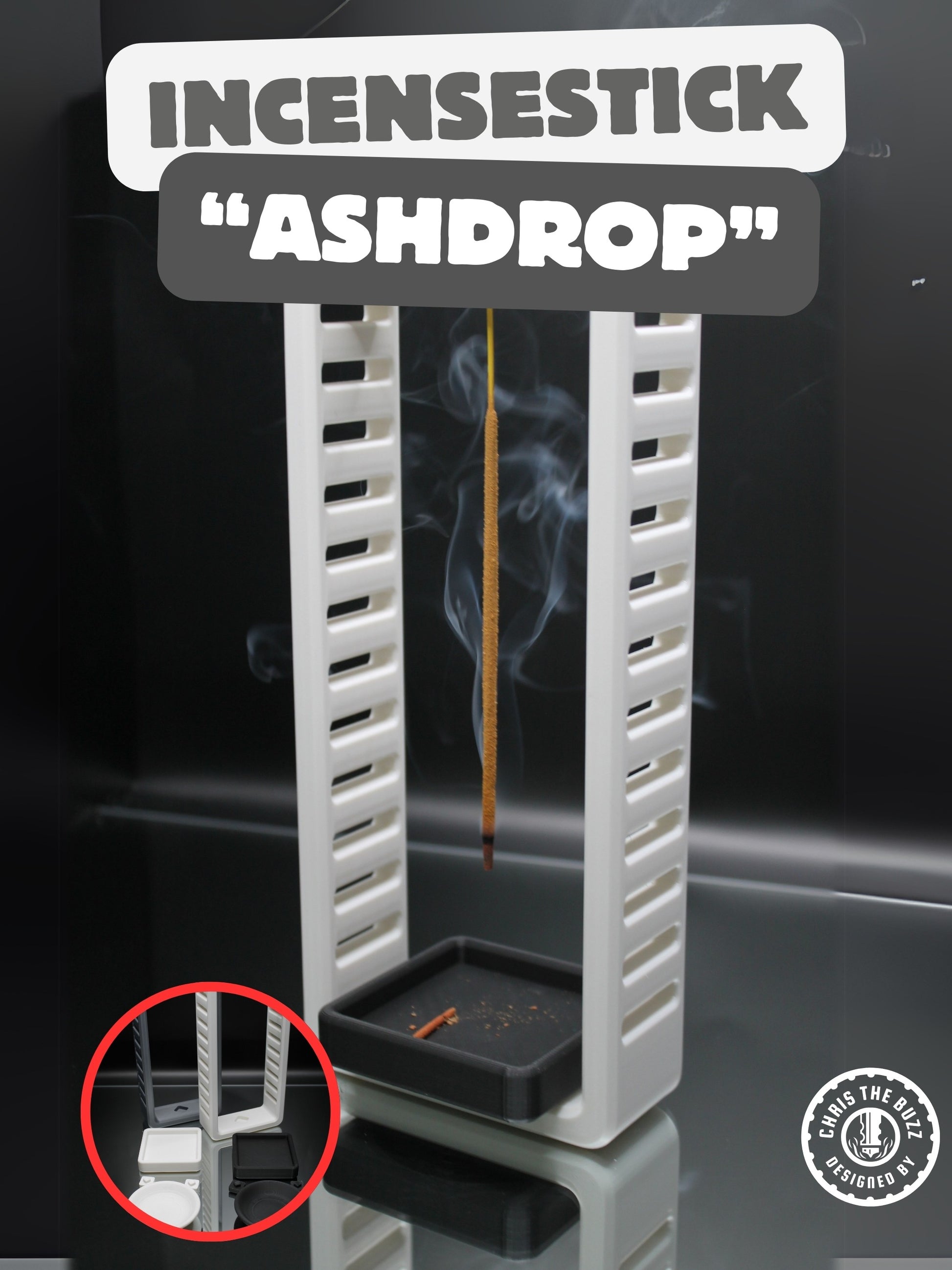 Ashdrop Räucherstäbchenhalter